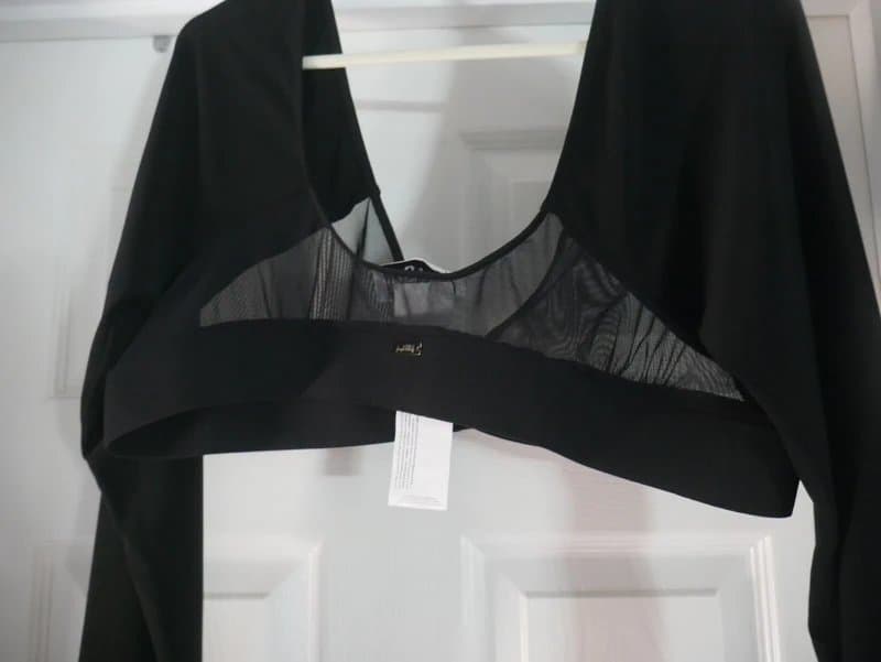 Joseph Ribkoff Joseph Ribkoff Shadow Sleeves Black Mesh Jersey Cover Up Shrug Bolero UK 18 BNWT