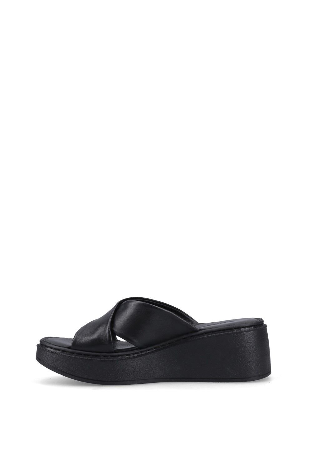 Hush Puppies Hush Puppies Women's Bobbi Wedge Sandal in Black - 4