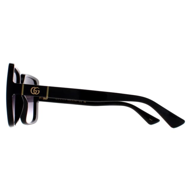 Gucci Gucci Women's Square Black Grey Gradient GG0632S - 3