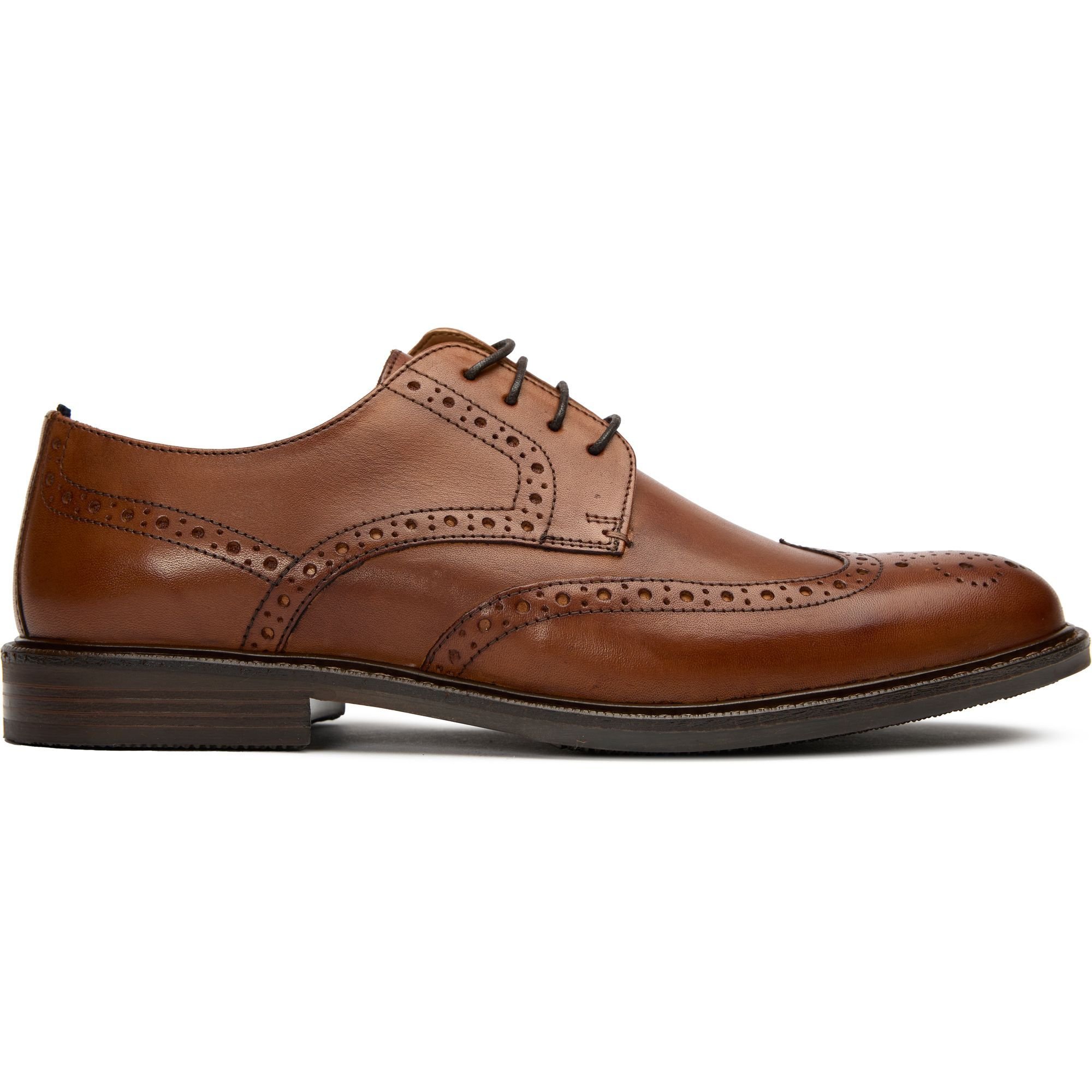 SOLETRADER SOLETRADER Men's Barry Brogue Shoes in Tan - 2