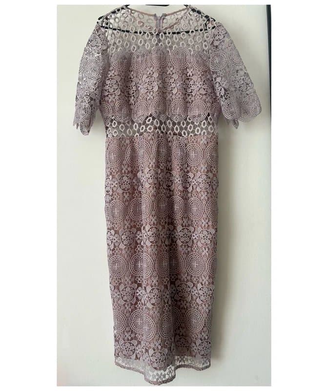 ASOS ASOS Premium Lace pencil dress 18