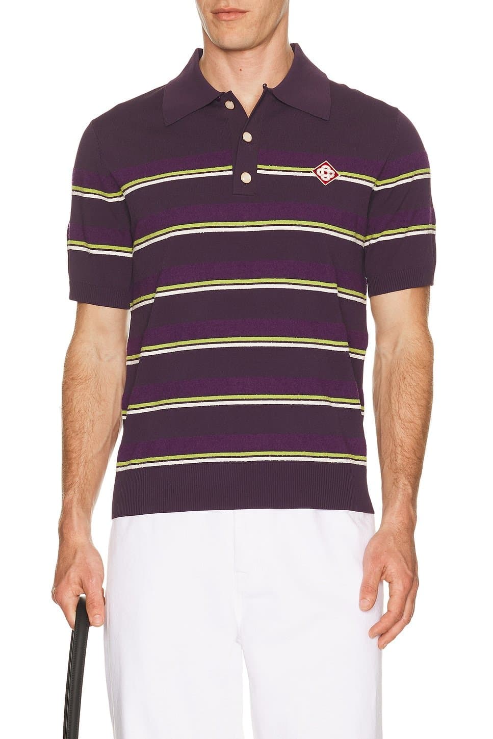 revolve Stripe Polo Shirt