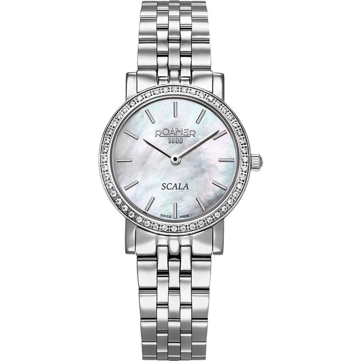 Roamer Roamer Women's 976830-41-20-50 Scala 28mm Quartz Watch in Silver - 1