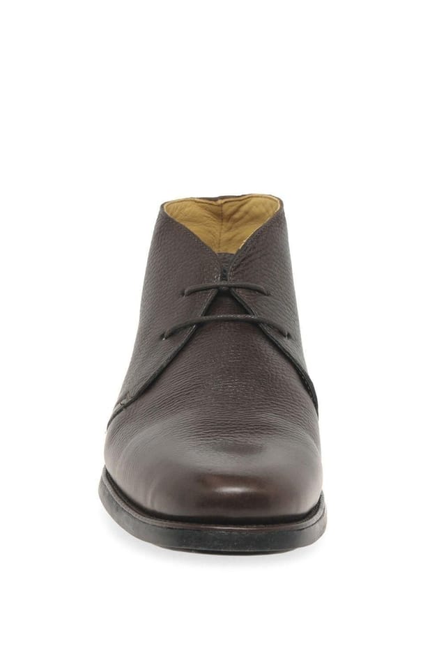 Anatomic & Co Anatomic & Co Men's 'Londrina' Formal Leather Chukka Boots in Dark Brown - 3