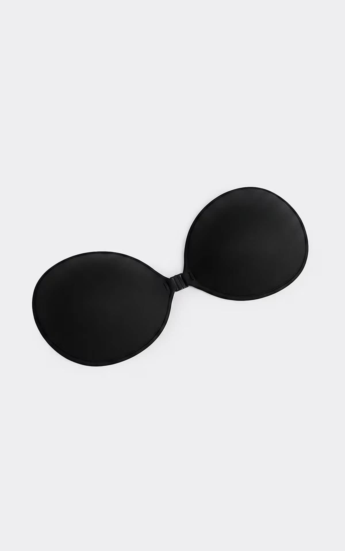 EGO EGO Strapless Stick On Push Up Bra In Black