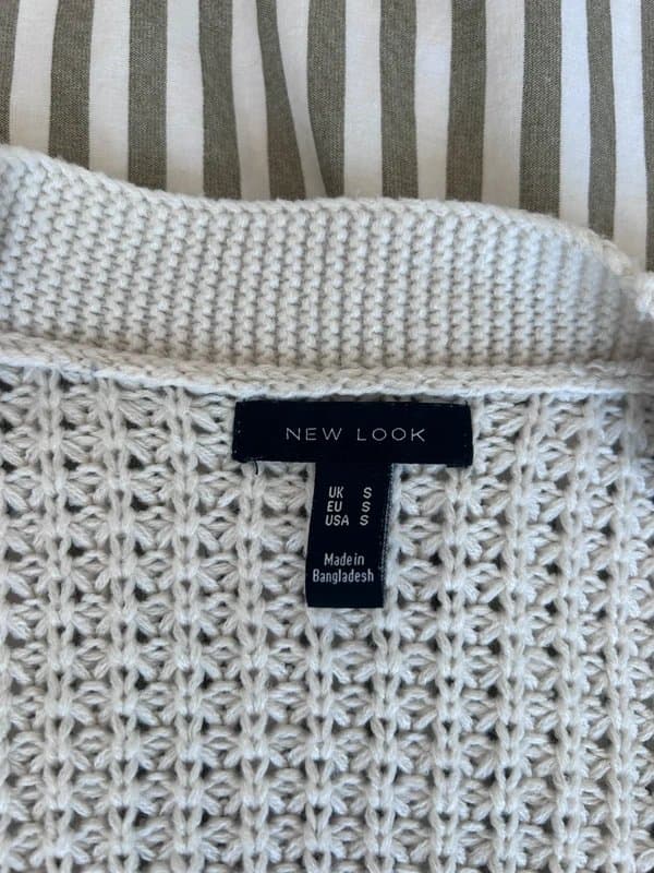 New Look new look stitch knit cardigan