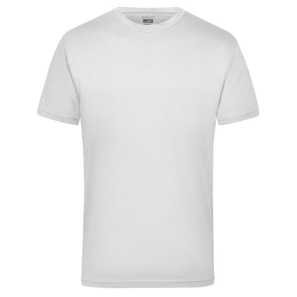 James and Nicholson James and Nicholson Men's Workwear T-Shirt in White