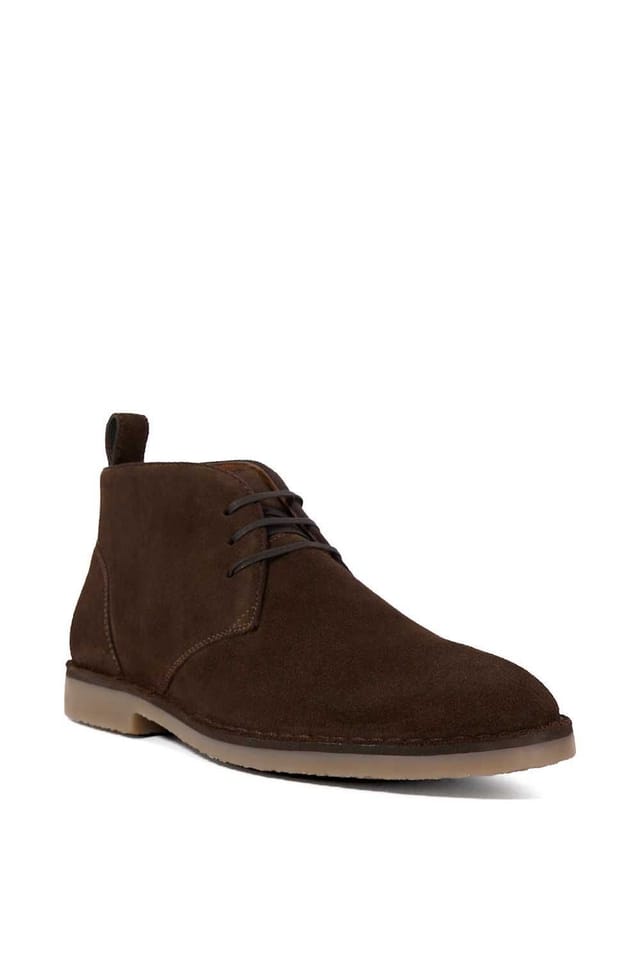 Dune London Dune London Men's 'Cashed' Suede Desert Boots in Brown - 2