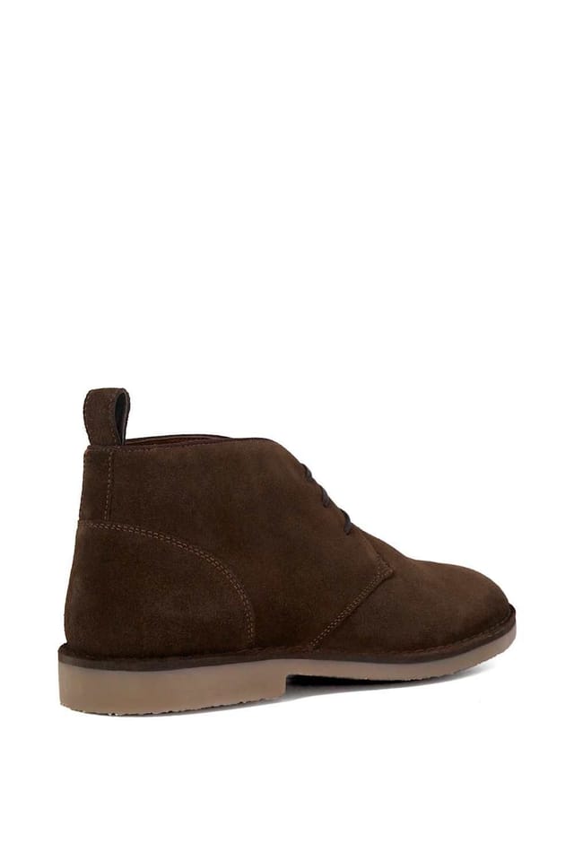 Dune London Dune London Men's 'Cashed' Suede Desert Boots in Brown - 3