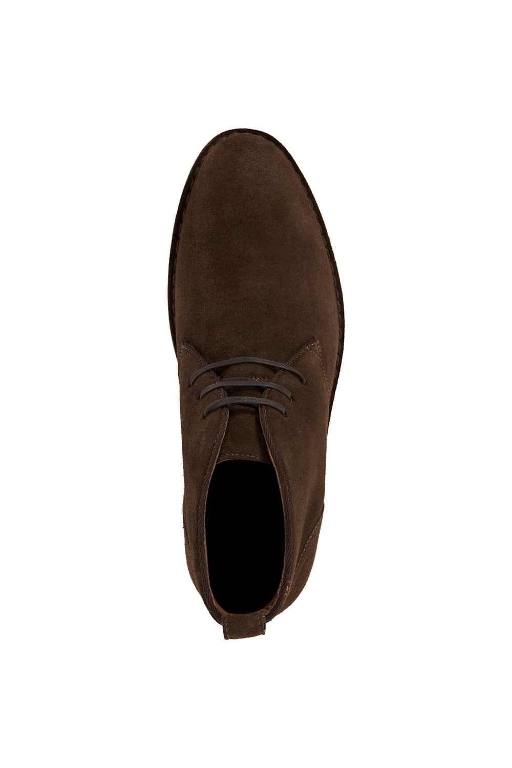Dune London Dune London Men's 'Cashed' Suede Desert Boots in Brown - 4