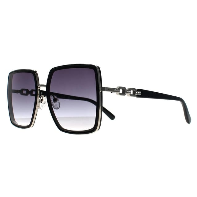 GUESS Guess Women's Square Shiny Black Grey Gradient GO00041 - 2