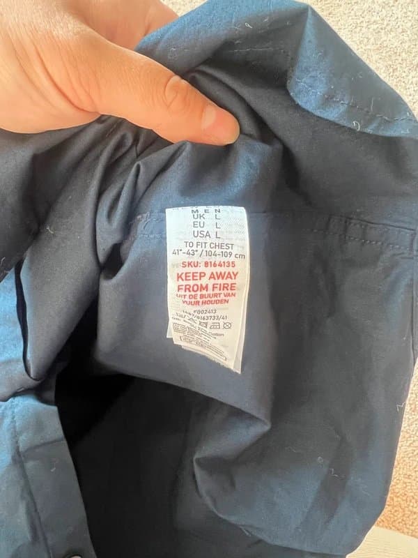 New Look Navy blue short sleeved men’s shirt