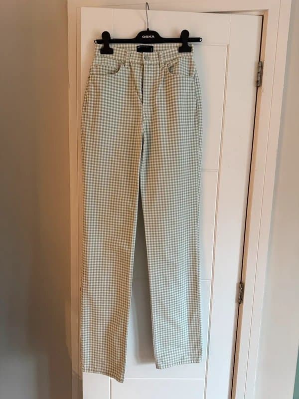 ASOS Design ASOS tall checkered jeans