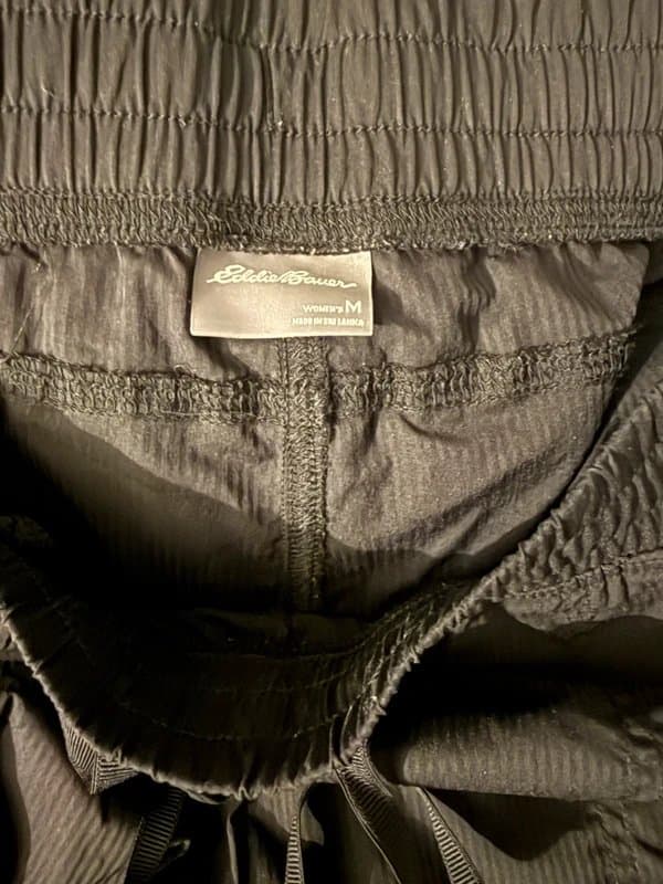 Eddie Bauer Eddie Bauer Black cargo joggers M