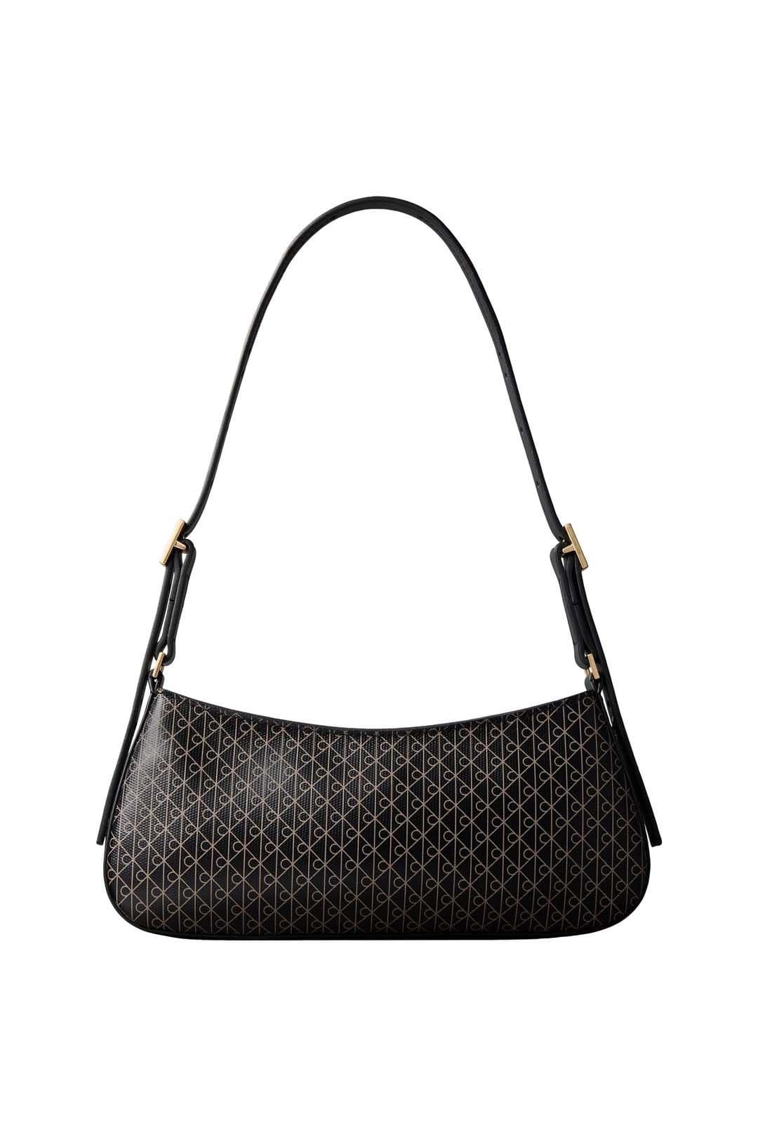 Calvin Klein Calvin Klein Women's Emblem Aop Small Shoulder Bag Black Aop