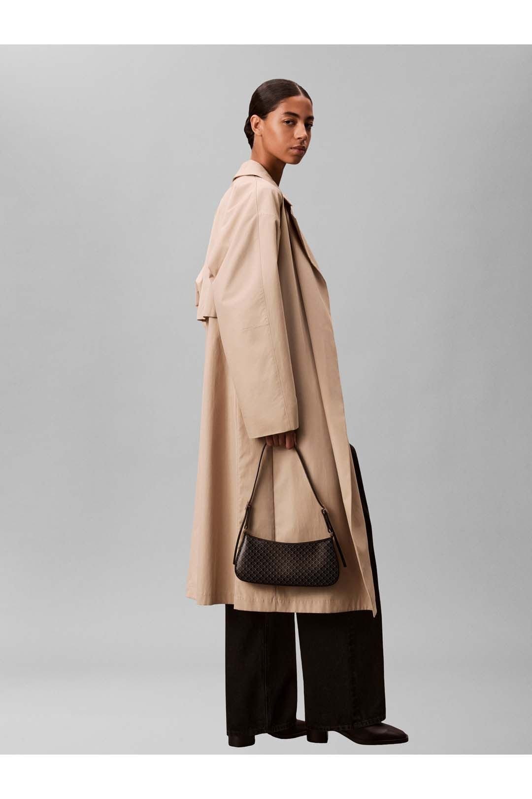 Calvin Klein Calvin Klein Women's Emblem Aop Small Shoulder Bag Black Aop - 4