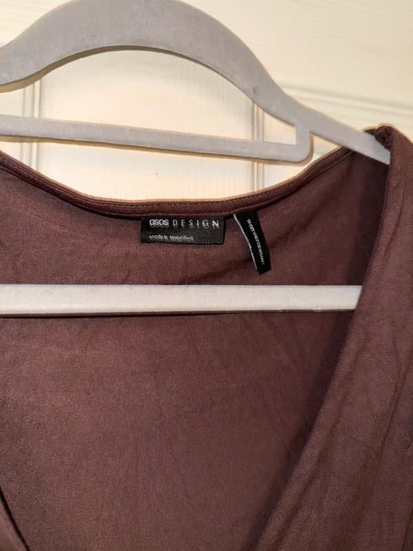 ASOS ASOS brown bodysuit