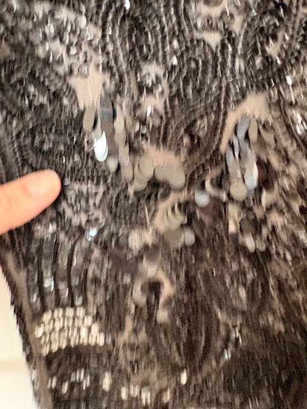 ASOS Embellished Sequin Dress Size 12 UK