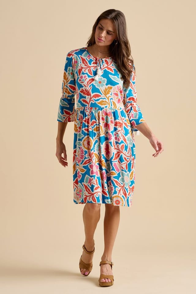 Brakeburn Brakeburn Women's Full Bloom Knee Length Dress - 2