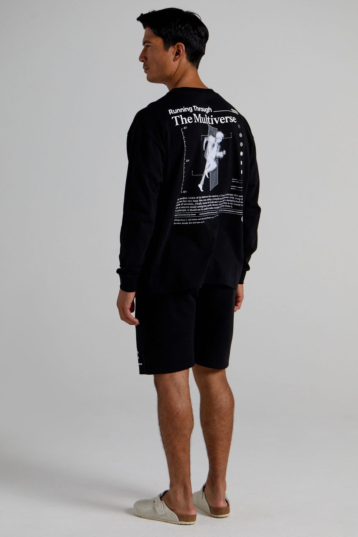 Original Creator Original Creator Men's Multiverse Long Sleeve T-Shirt - Jet Black - 4