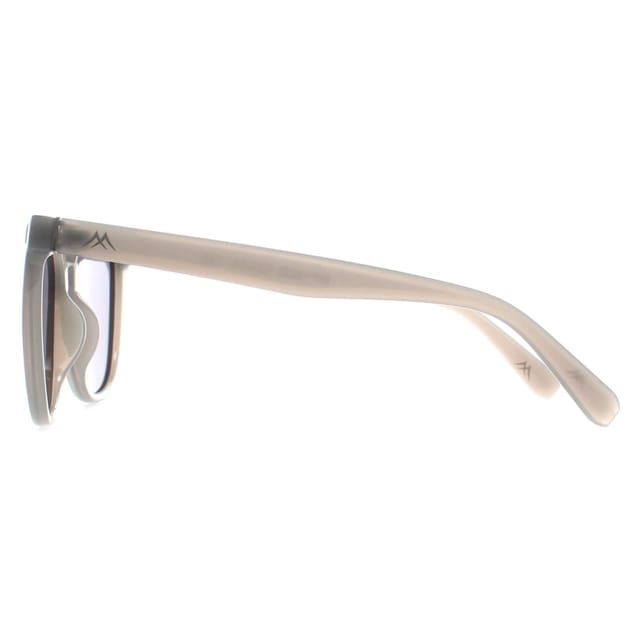 montana montana Women's Butterfly Shiny Grey Cream Smoke Polarized MP190 - 3