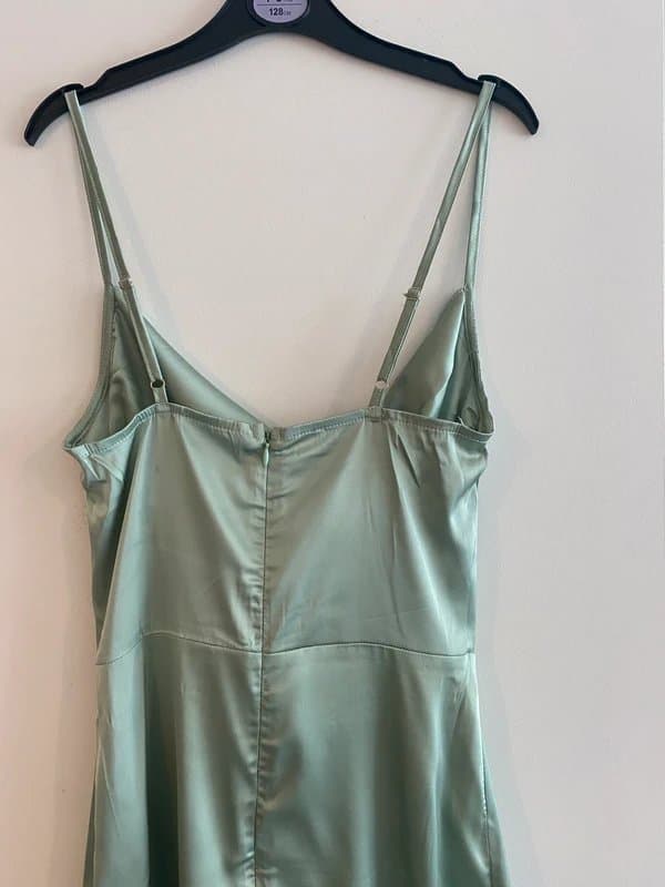Parisian Sage satin dress