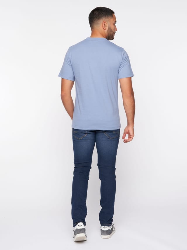One True Saxon One True Saxon Men's Forever T-Shirt in Blue - 3