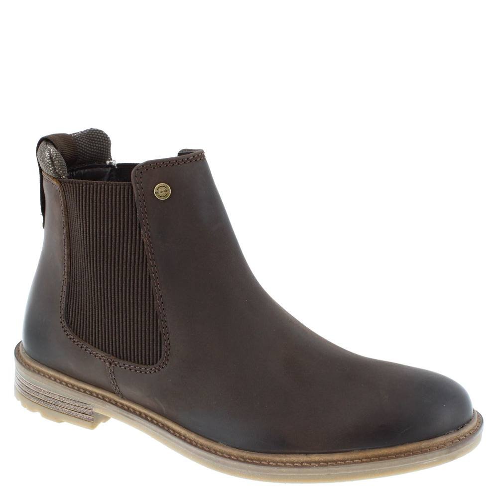 HX London HX London Men's Havering Leather Chelsea Boots in Brown - 4