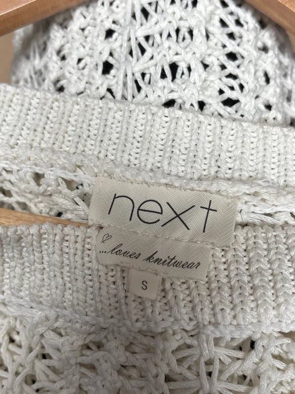 Next R59E) next, knitted cover up, size small