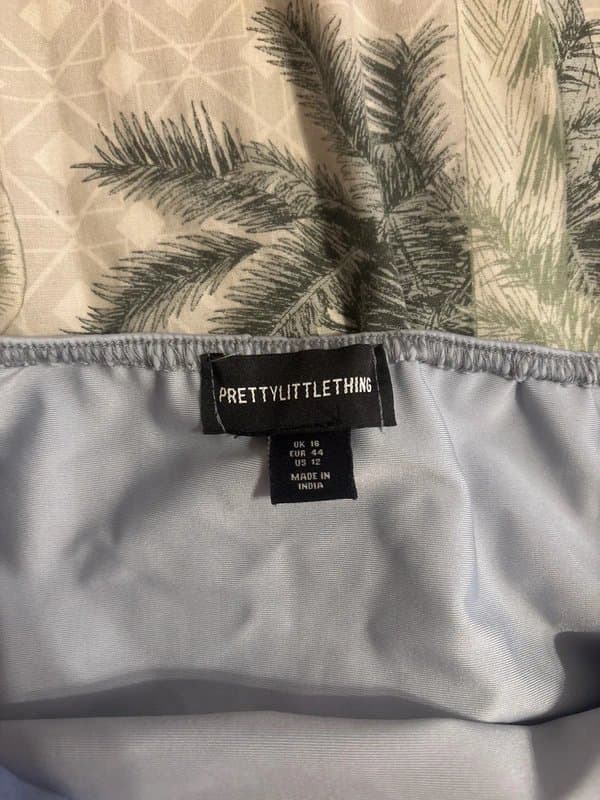 PLT Pale blue playsuit