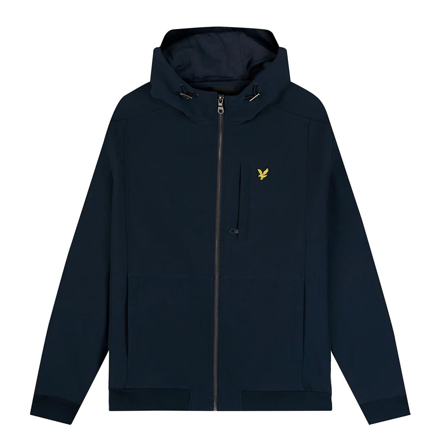 Lyle & Scott Lyle & Scott Men's Fleece Soft Shell Jacket in Dark Navy