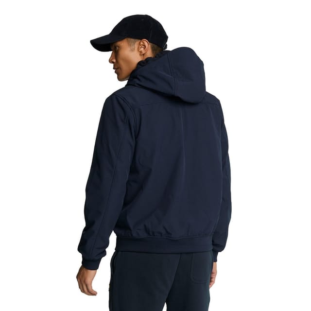 Lyle & Scott Lyle & Scott Men's Fleece Soft Shell Jacket in Dark Navy - 2