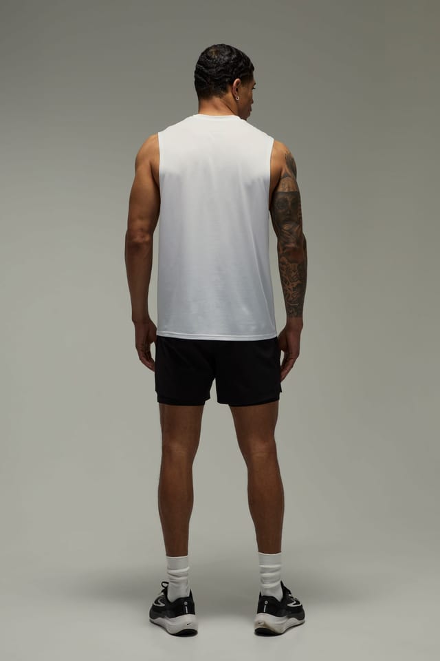 Training Dept. Training Dept. Men's Training Dept Regular Fit Tank in White - 2