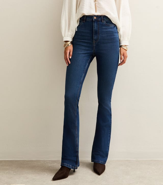 New Look Women's Tall Blue Bootcut Jeans New Look - 2