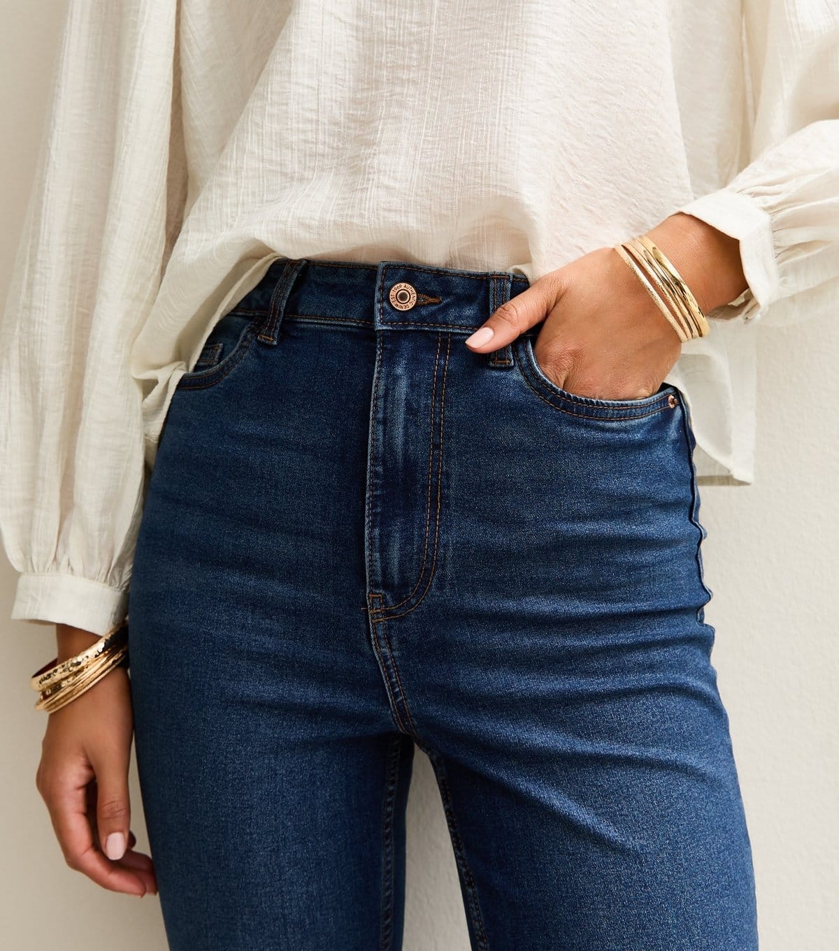 New Look Women's Tall Blue Bootcut Jeans New Look - 4