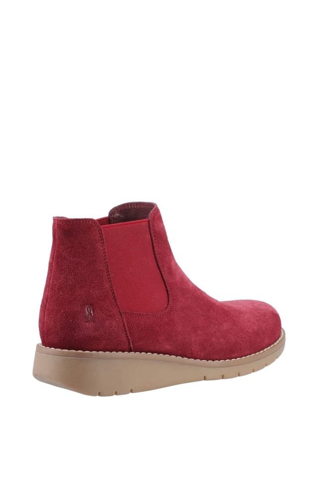Hush Puppies Hush Puppies Women's Leonie Suede Boot in Burgundy - 2