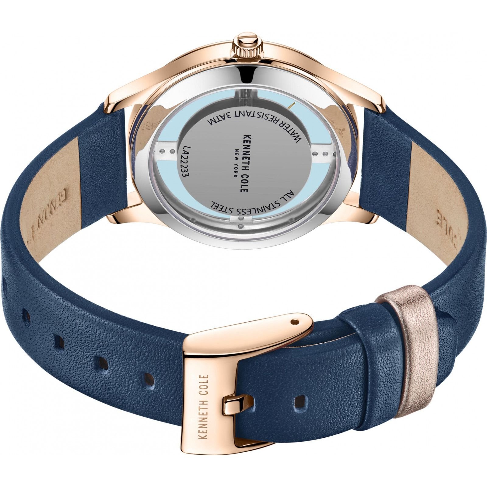 Kenneth Cole Kenneth Cole Women's KCWLA2223305 Classic 34mm Quartz Watch in Blue - 2