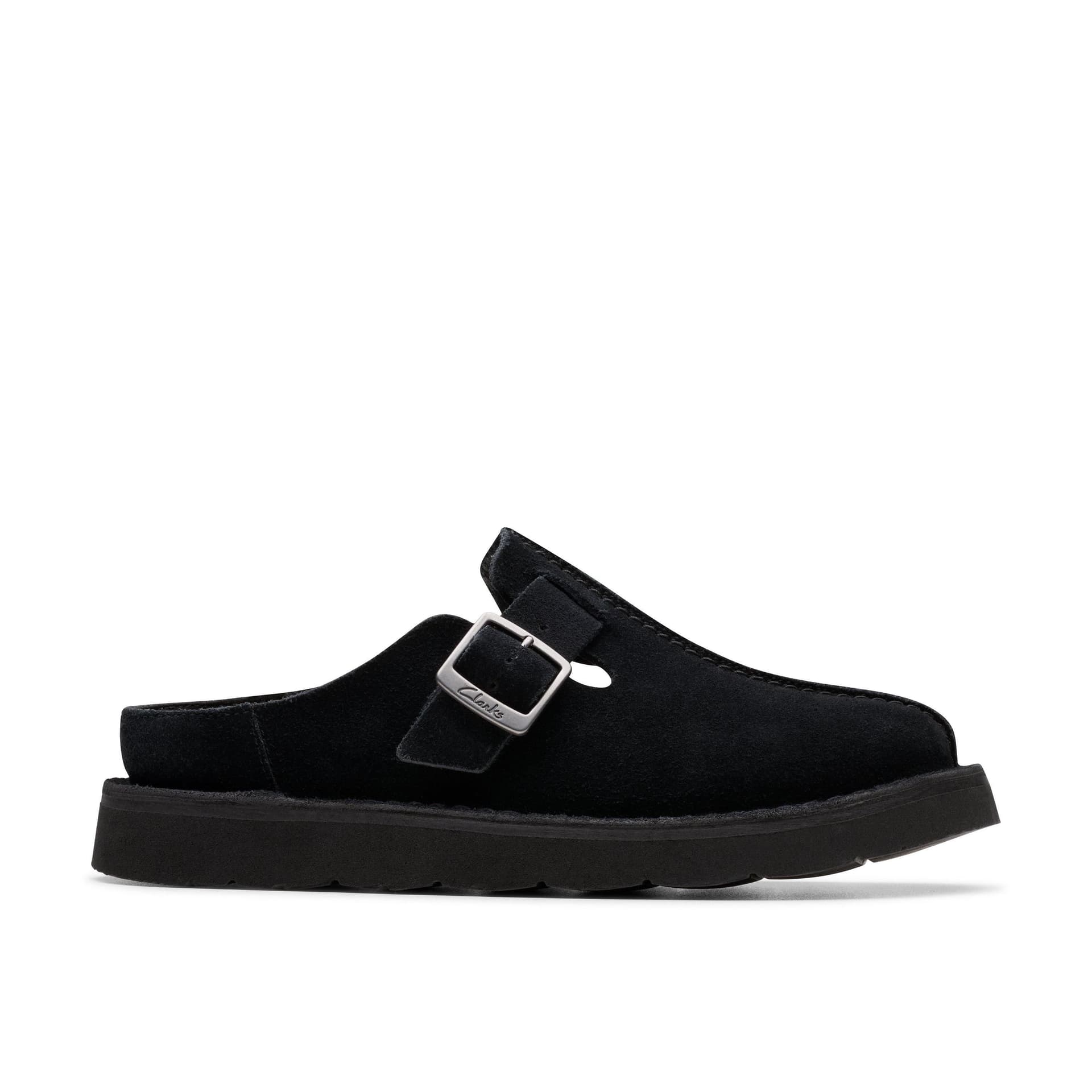 Clarks Clarks Women's Solsbury Mule Black Suede Mules, Slip Ons