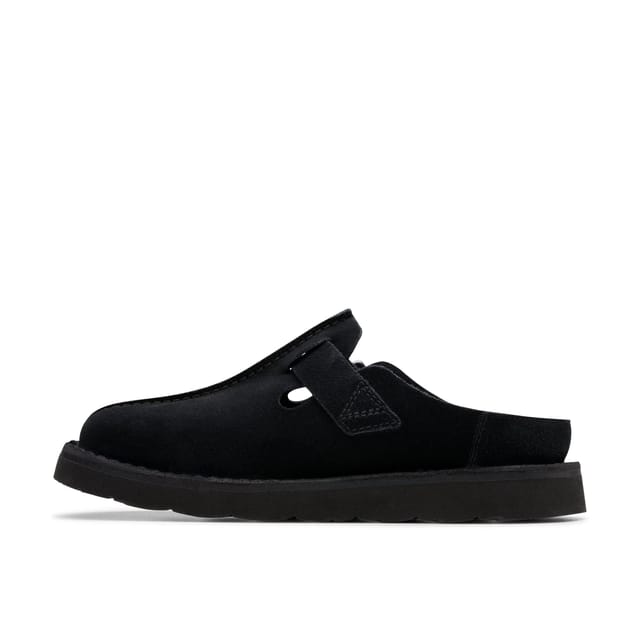 Clarks Clarks Women's Solsbury Mule Black Suede Mules, Slip Ons - 2