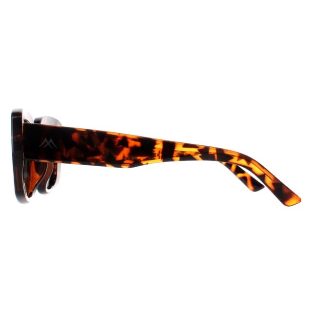 montana montana Women's Rectangle Shiny Turtle G15 Polarized MP56 in Brown - 3