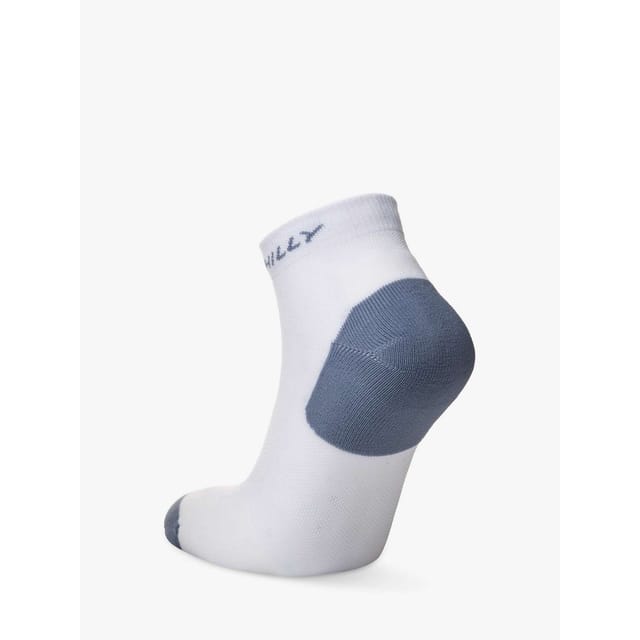 Hilly Hilly Men's Active Ankle Socks Pack of 2 in White - 3