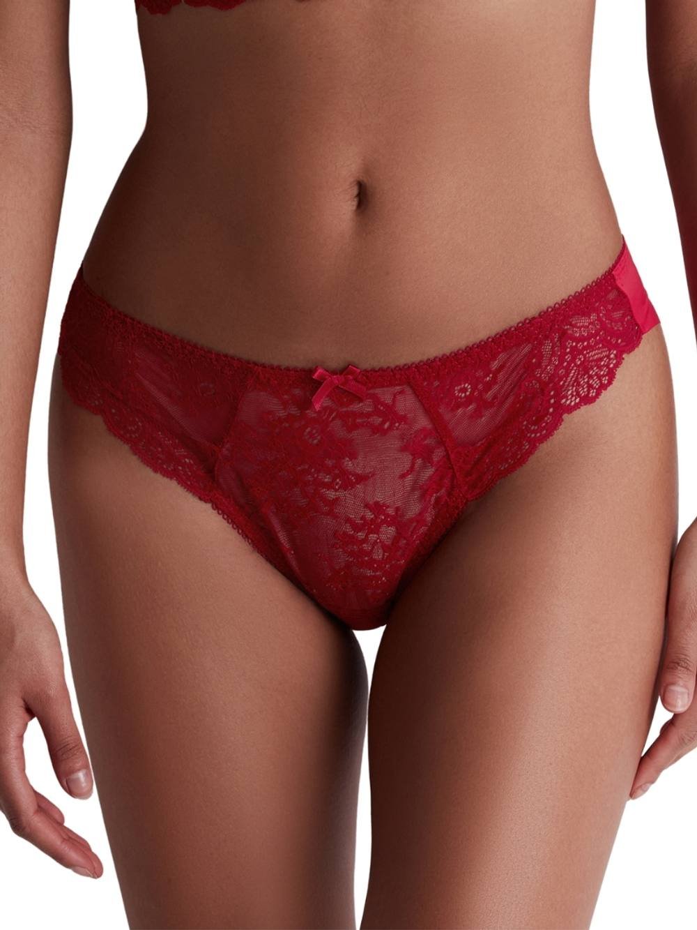 Aubade Aubade Women's Danse Des Sens Brazilian in Red - 4