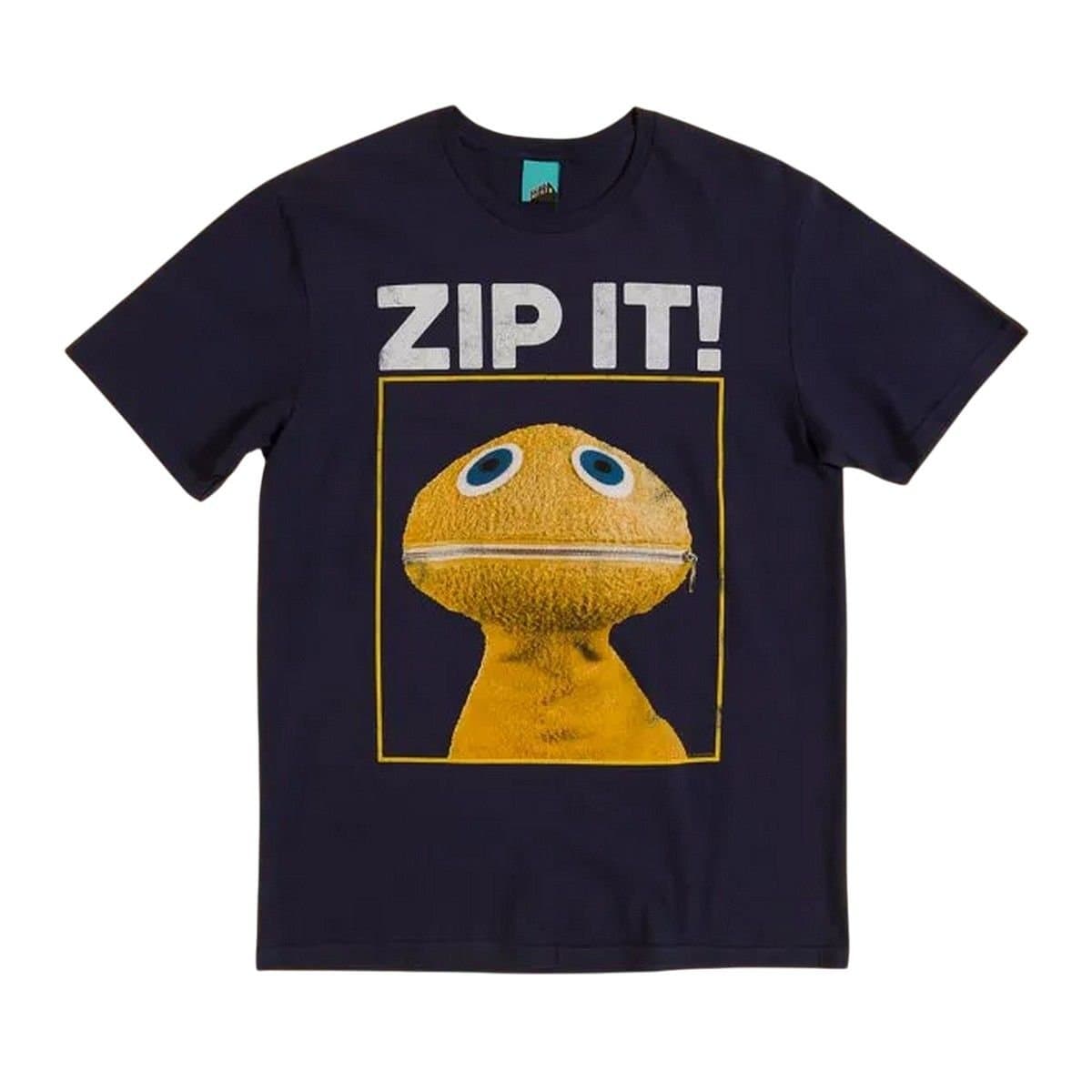 Rainbow Rainbow Men's Zippy T-Shirt in Navy