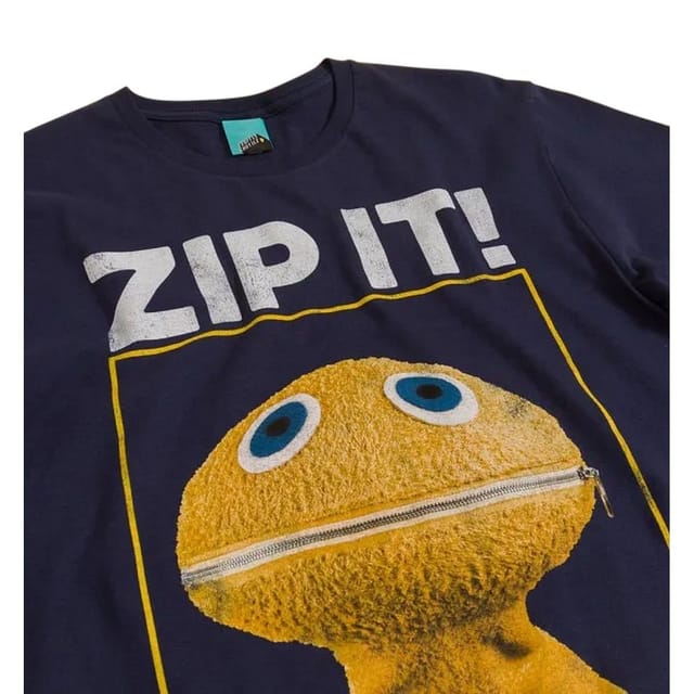 Rainbow Rainbow Men's Zippy T-Shirt in Navy - 3