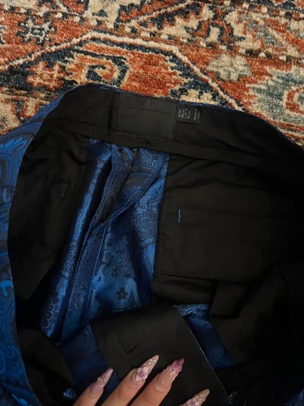 ASOS Paisley suit trousers
