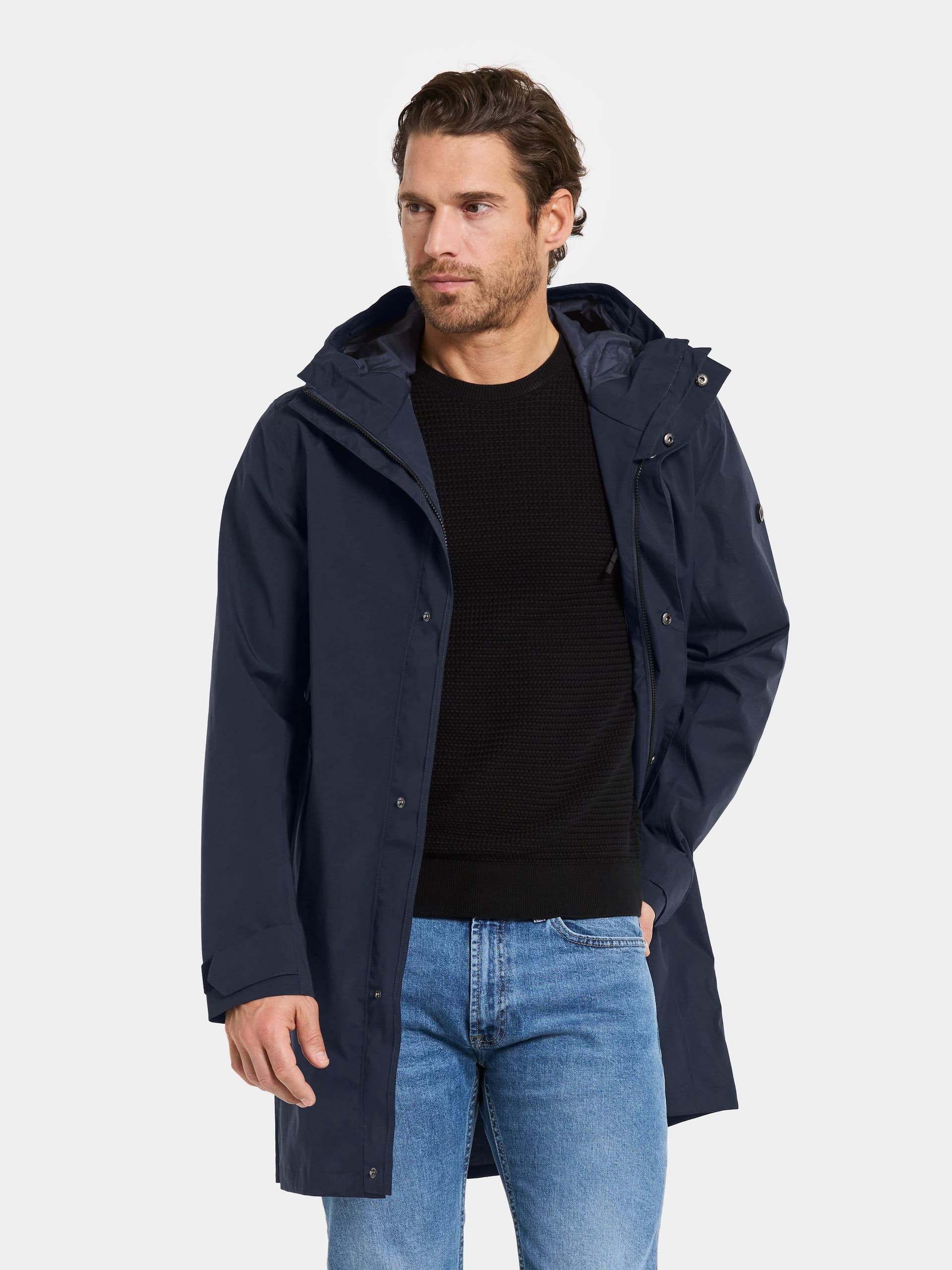 Didriksons Didriksons Men's George Parka in Dark Blue