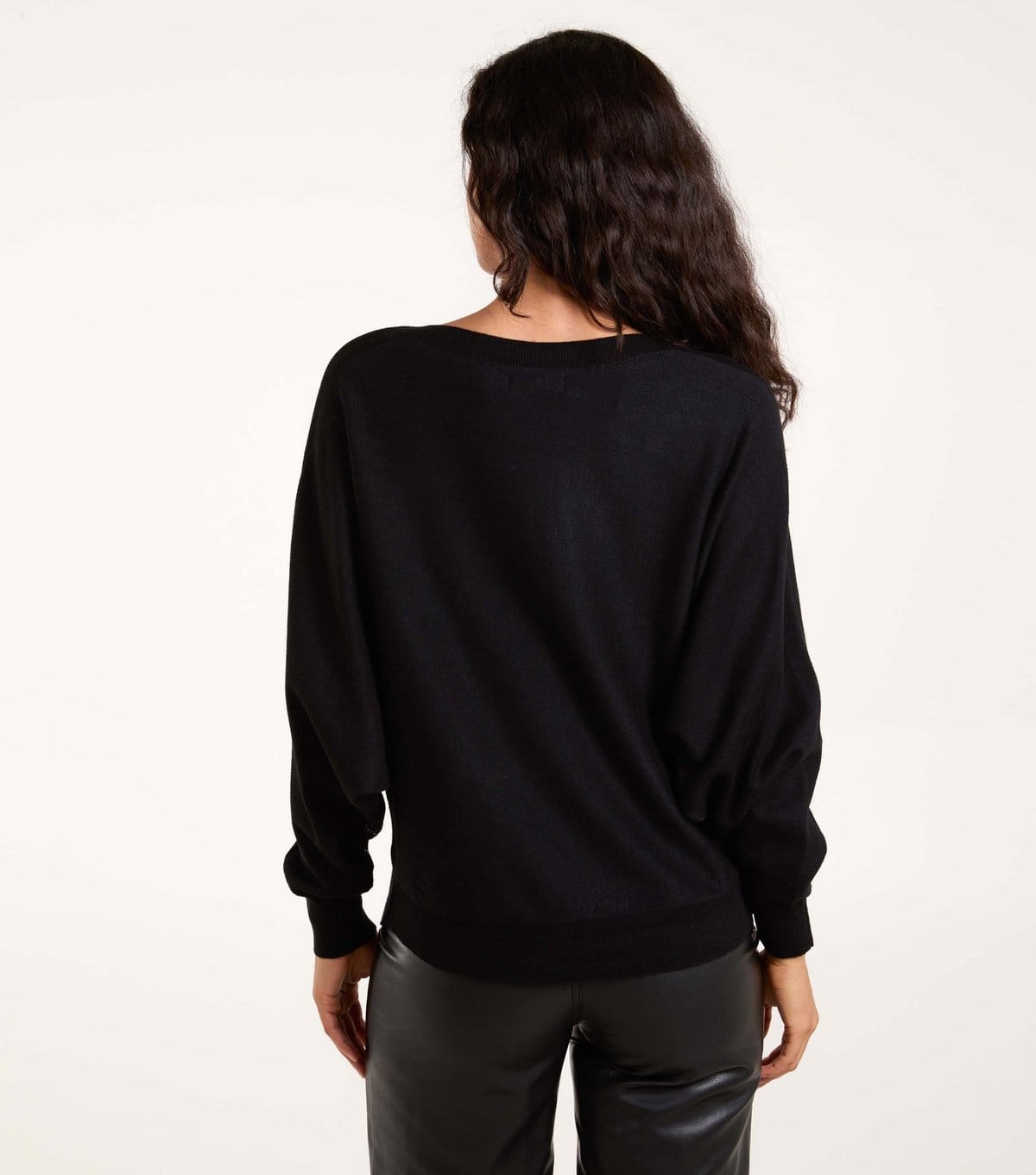 Blue Vanilla Women's Black Diamante Stripe Jumper Blue Vanilla New Look - 4