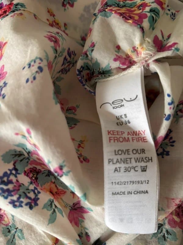 New Look Floral Print Corset Top