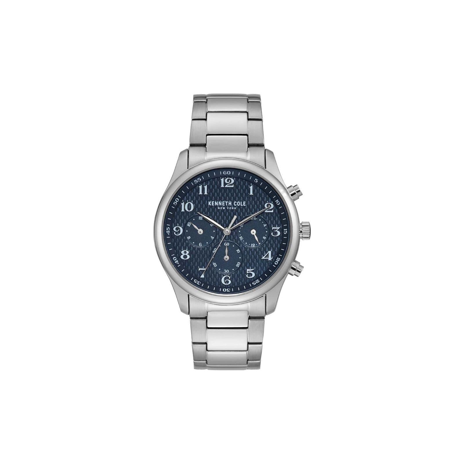 Kenneth Cole Kenneth Cole Men's KC51055002 Modern 42mm Quartz Watch in Silver