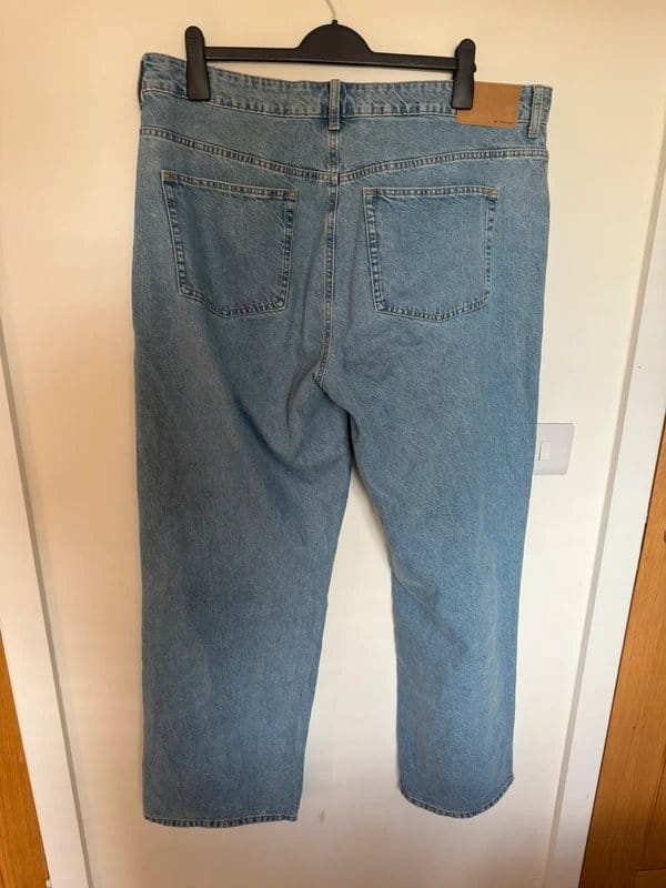 ASOS Tall Light Blue Straight Leg Jeans - W36 L36